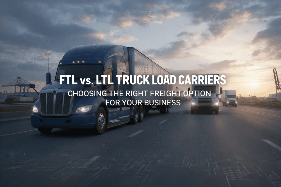 FTL vs. LTL Truck Load Carriers Choosing the Right Freight Option for Your Business (1)